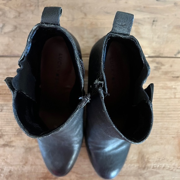 Lucky Brand Black Leather Boots | size 8 - Picture 8 of 8